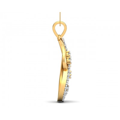 Deena Round Brilliant Cut Diamond Pendant